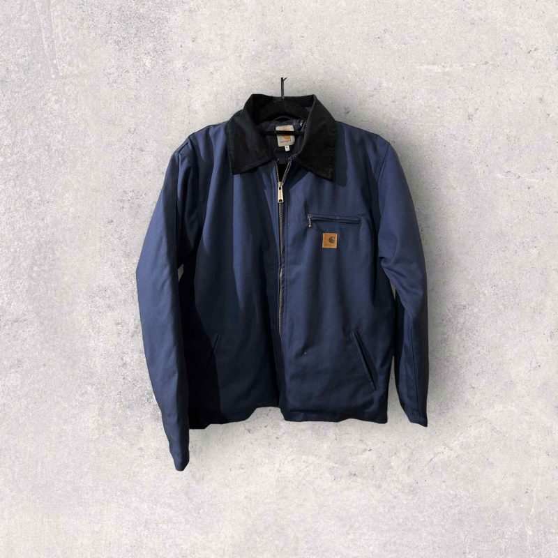 Reworked Carhartt Harrington Jacket Blue - Image 5