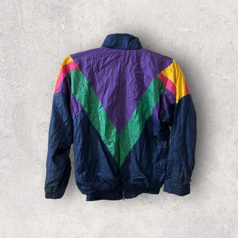 Vintage Retro Windbreaker Jacket - Image 3