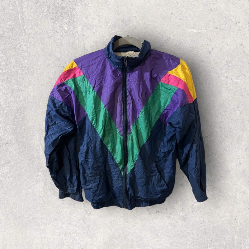Vintage Retro Windbreaker Jacket