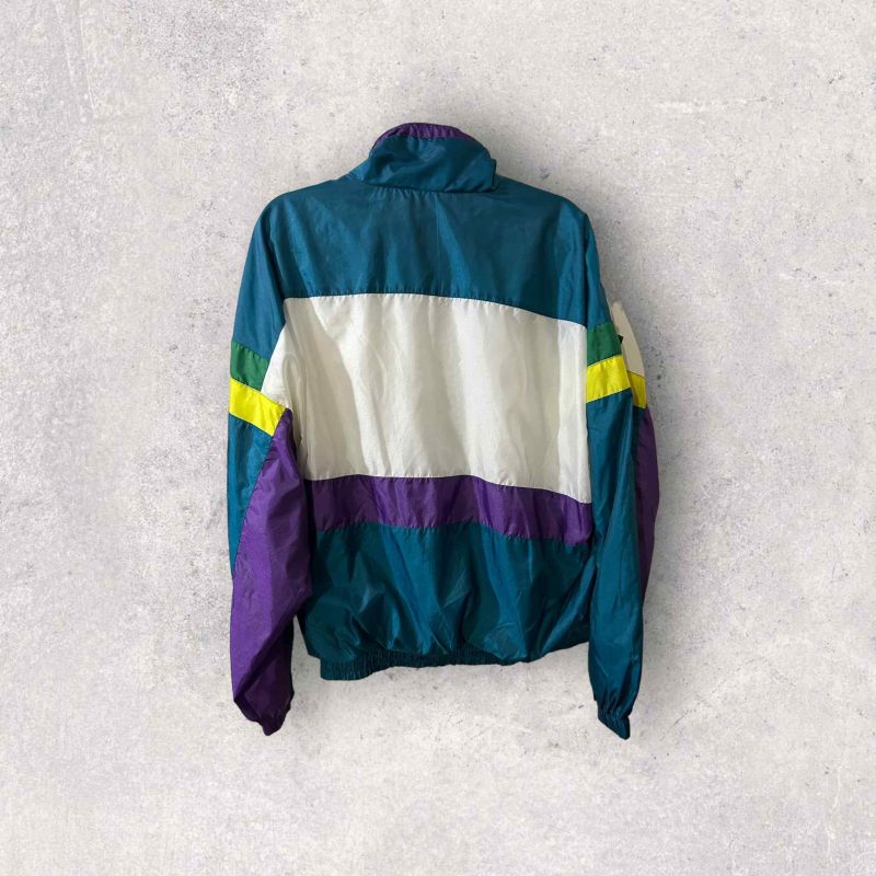 Vintage Retro Windbreaker Jacket - Image 4