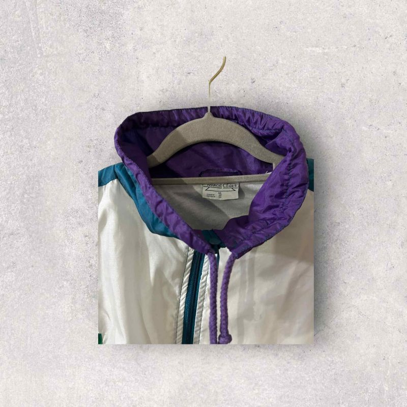 Vintage Retro Windbreaker Jacket - Image 3