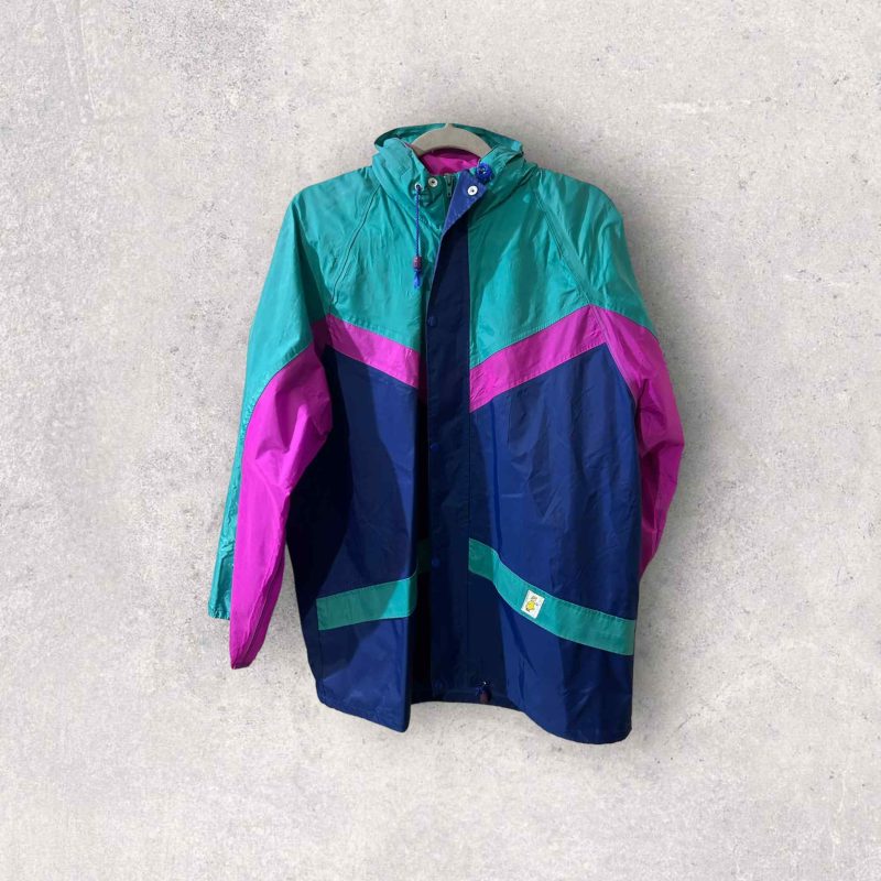 Vintage retro style raincoat
