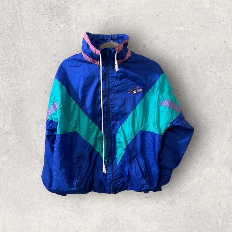 Vintage Retro Windbreaker Jacket