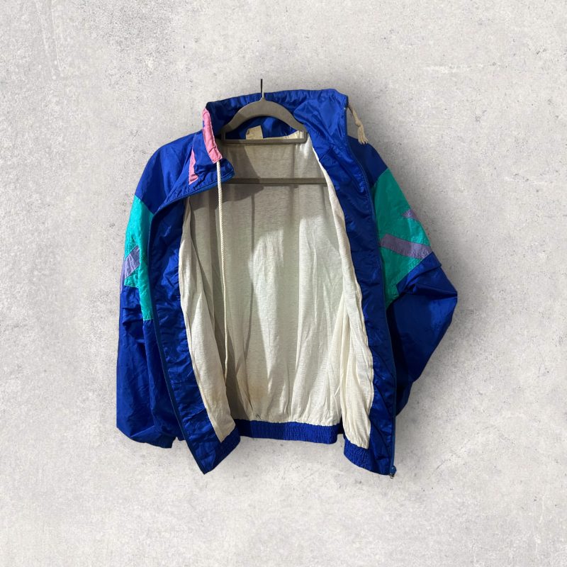 Vintage Retro Windbreaker Jacket - Image 2