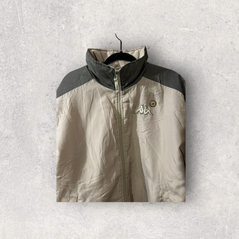 Vintage Thick Kappa Puffer Jacket - Image 2