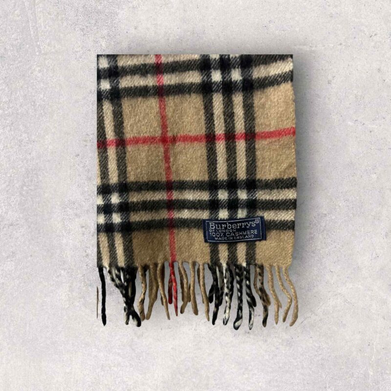 Burberry Scarf 100% Cashmere - Image 5