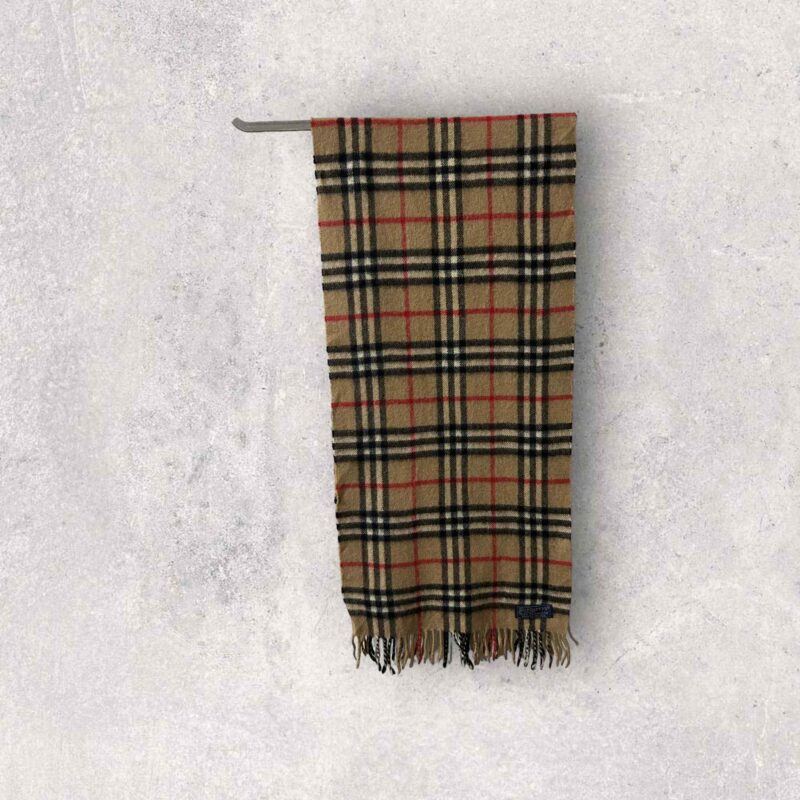 Burberry Scarf 100% Cashmere - Image 6