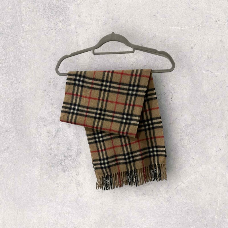 Burberry Scarf 100% Cashmere - Image 8