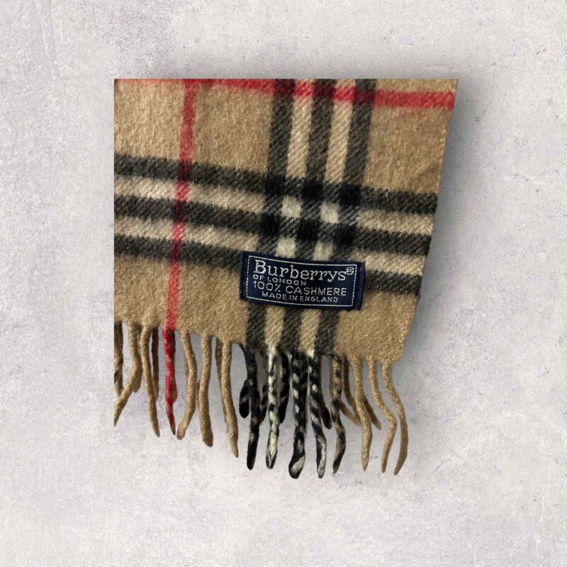 Burberry Scarf 100% Cashmere - Image 2