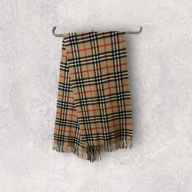 Burberry Scarf 100% Cashmere - Image 4