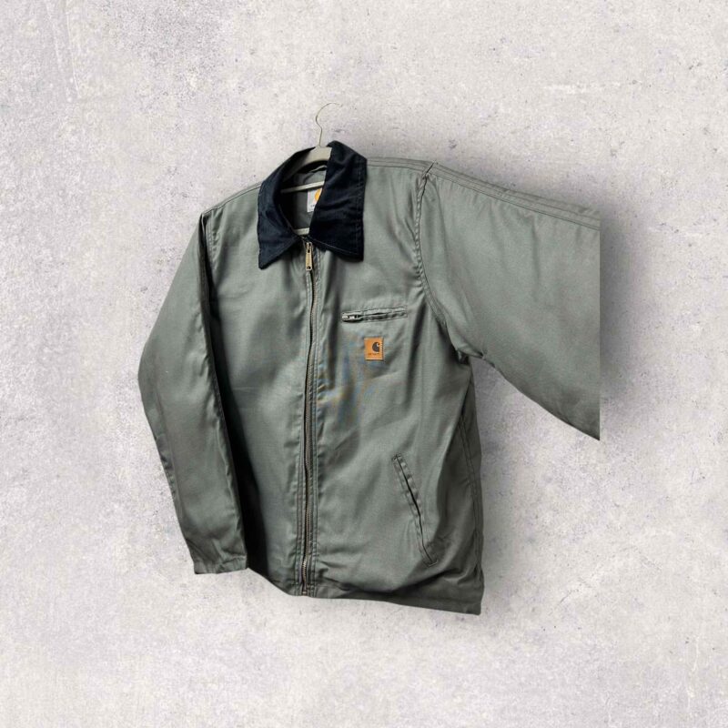 Reworked Carhartt Detroit Harrington Jacket - Light Khaki - Image 3