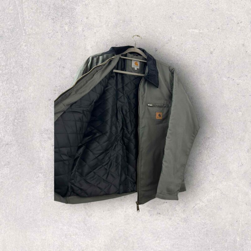 Reworked Carhartt Detroit Harrington Jacket - Light Khaki - Image 6