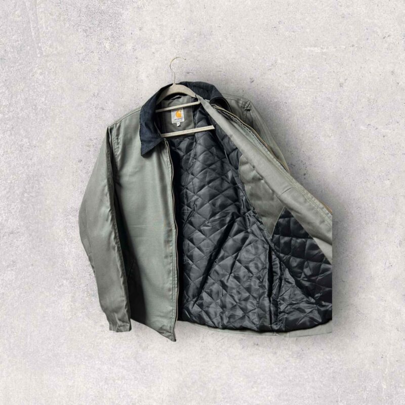 Reworked Carhartt Detroit Harrington Jacket - Light Khaki - Image 7
