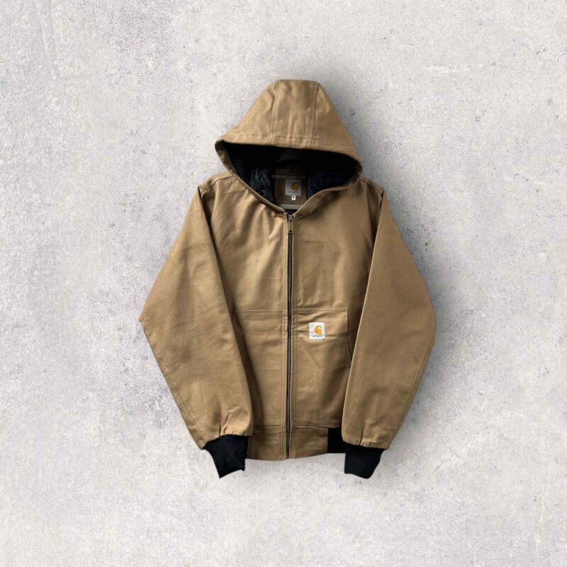 Reworked Carhartt Hoodie Jacket - Tan
